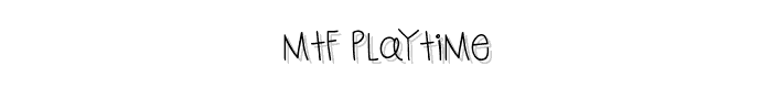 MTF Playtime font